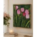 Tulips paradise-  original oil, painting  on canvas by Ukrainian artist, Marina  Stognieva 